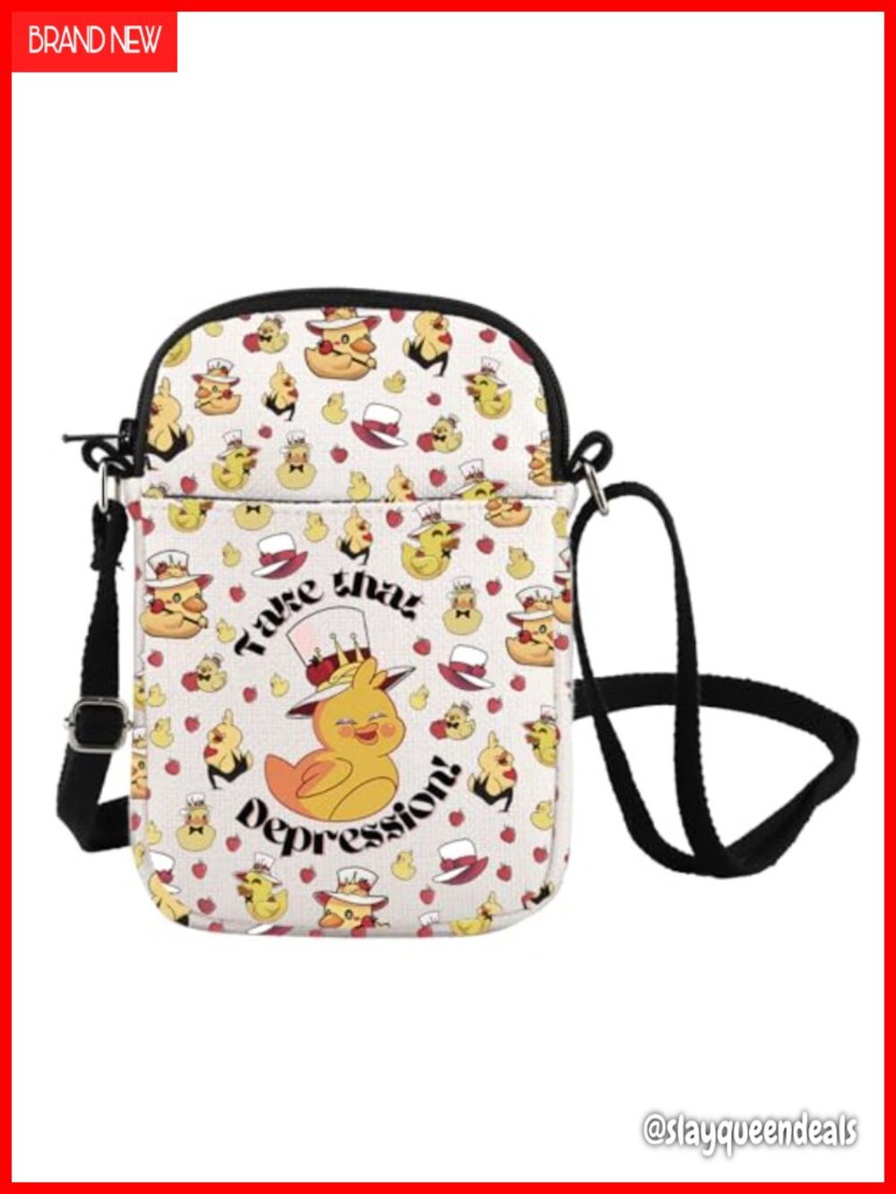 FOTAP Polyester Crossbody Bag Cartoon Messenger Shoulder Bag